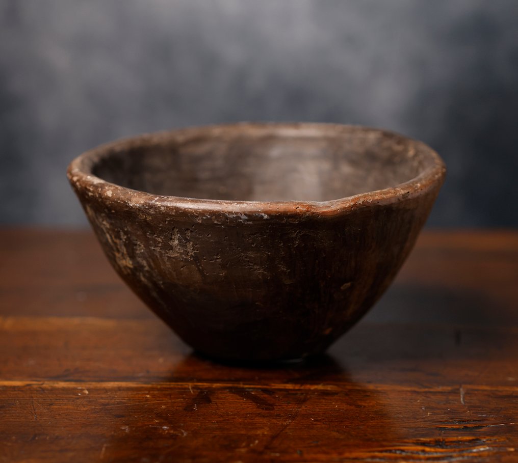 古埃及 抛光的赤陶碗 - 10 cm #1.0