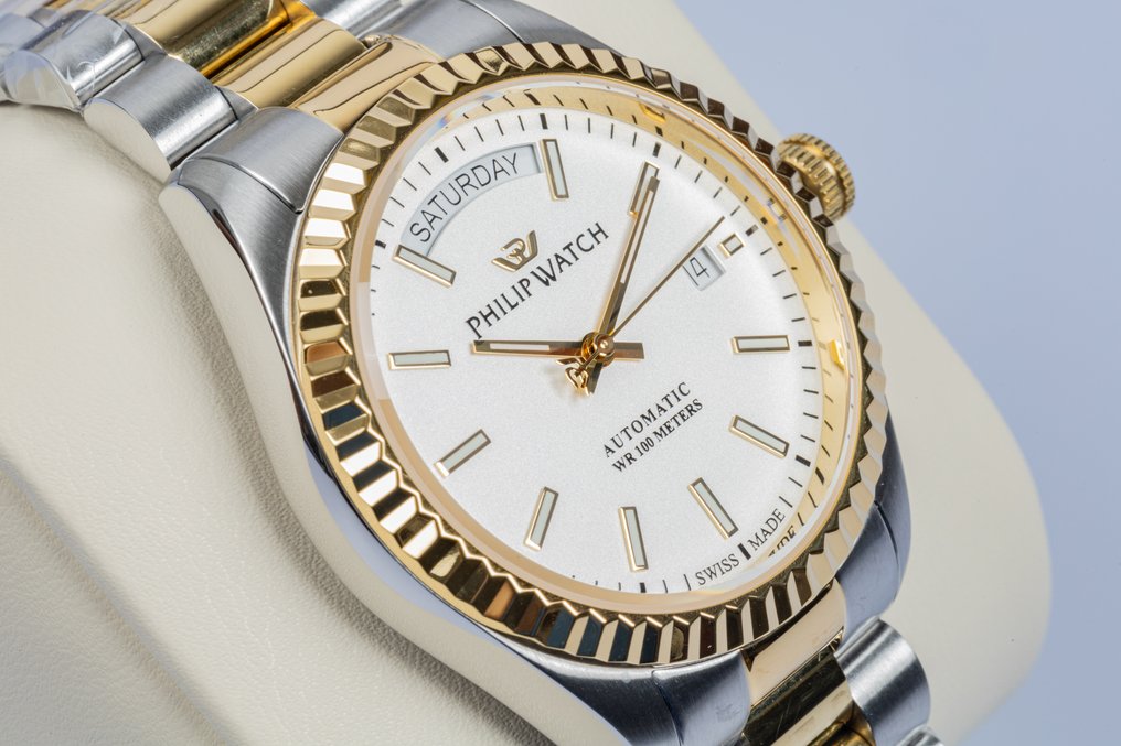 Philip Watch - Caribe Urban - Day & Date - Swiss Made - FREE SHIPPING - Men - 2025 #1.0