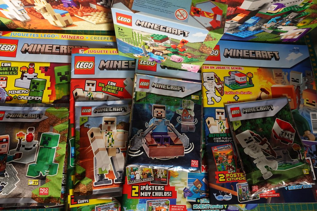 Lego - Minifigurer - 21172+21171+21167+21179+21177+polybags - Catawiki