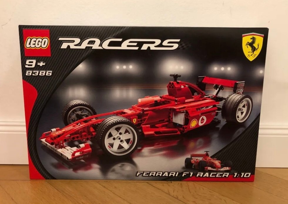 LEGO - LEGO® Racers 8386 - Ferrari F1 Racer 1:10 | EOL 2005 | OVP - 2000-2010 #1.0