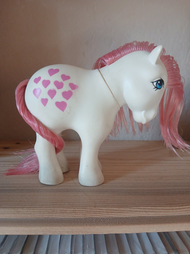 Hasbro - Παιχνίδι Snuzzle Polly My Little Pony G1 1982 variante corpo bianco - 1980-1990 - Ιταλία #1.0