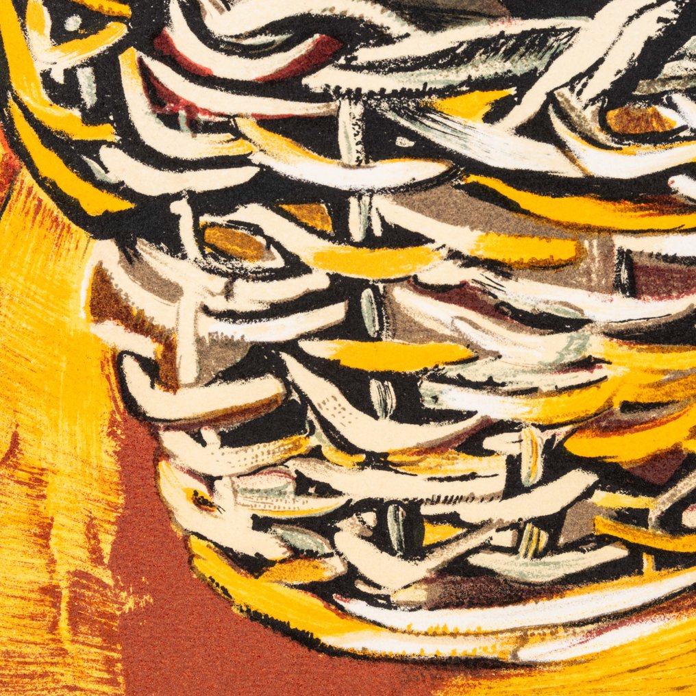 Renato Guttuso (1911-1987) - Cesta e sega #4.3