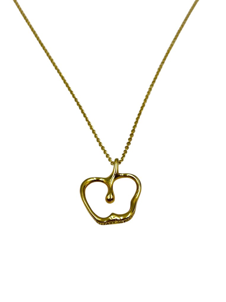 Tiffany & Co. - Colar com pingente - Elsa Peretti - 18 K Ouro amarelo - Maçã #4.3