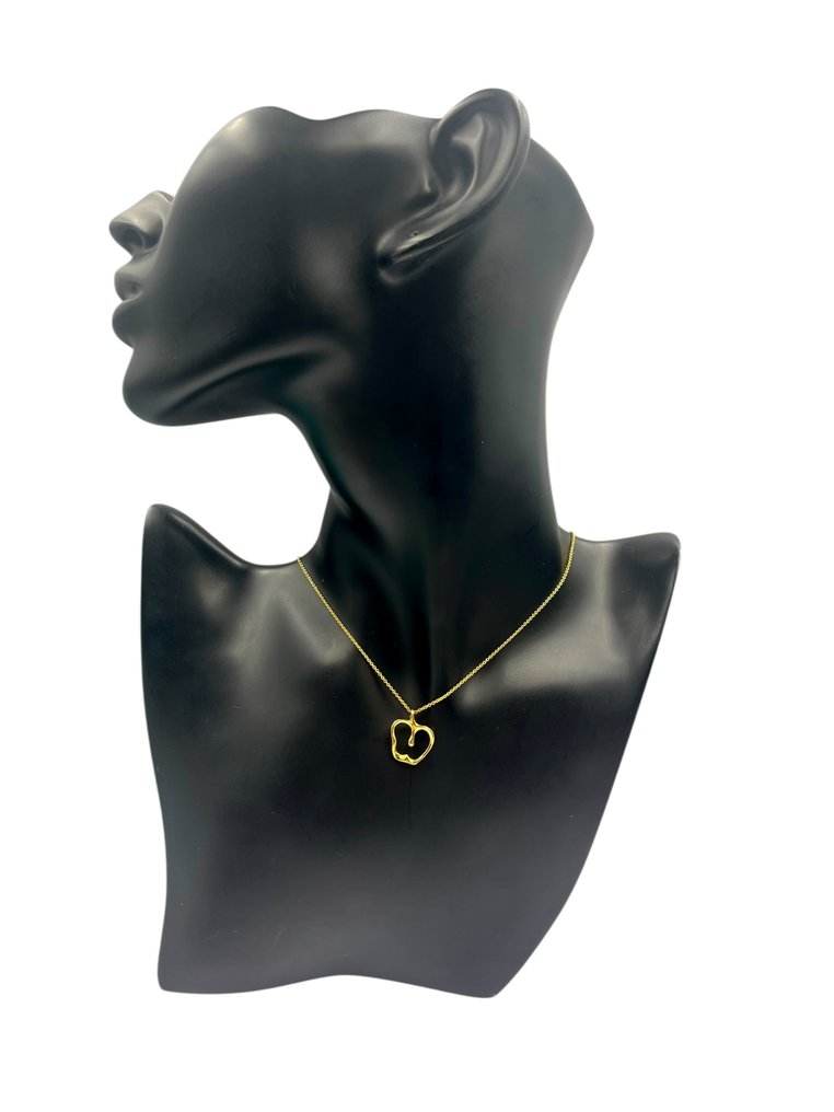 Tiffany & Co. - Colar com pingente - Elsa Peretti - 18 K Ouro amarelo - Maçã #1.0