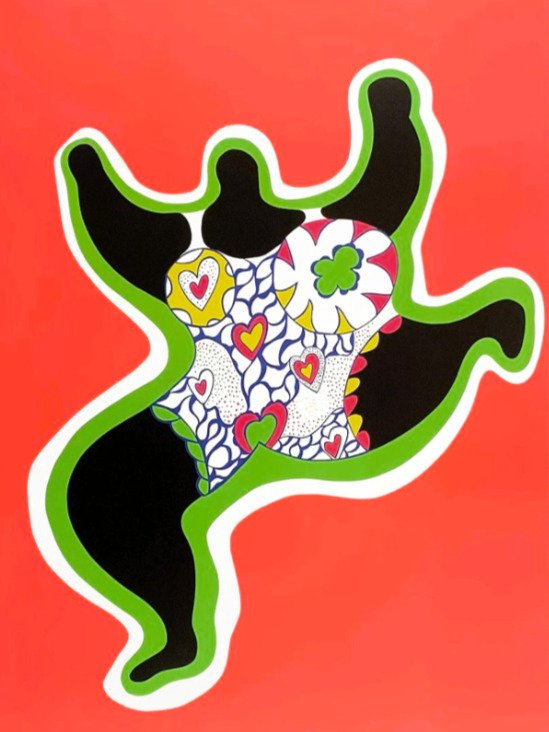 Niki De Saint-Phalle (1903-2002) - Leaping Nana #1.0