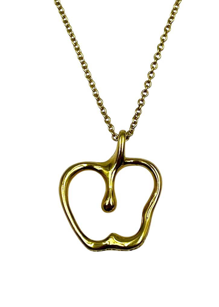 Tiffany & Co. - Colar com pingente - Elsa Peretti - 18 K Ouro amarelo - Maçã #3.2