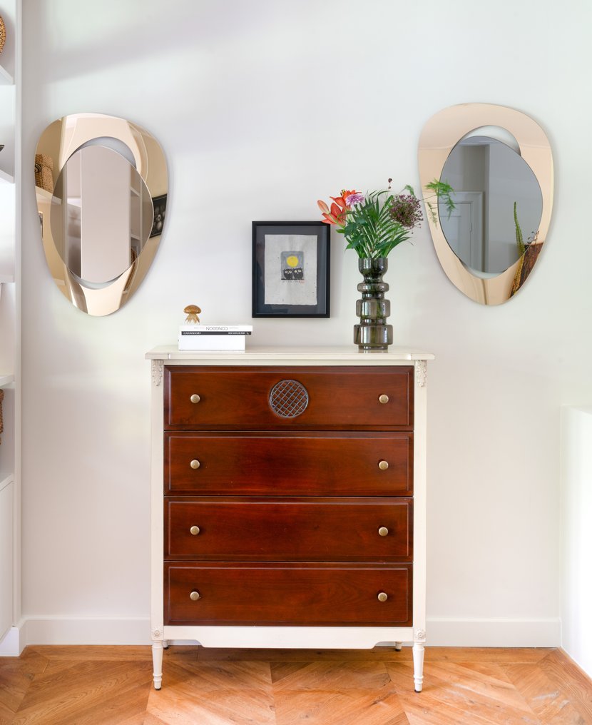 Pon Design - Laura Gaiteiro - Wall mirror  - PROTOTYPE 'KERNEL' Limited Edition - Large Concept Mirror Reduced Price #2.1