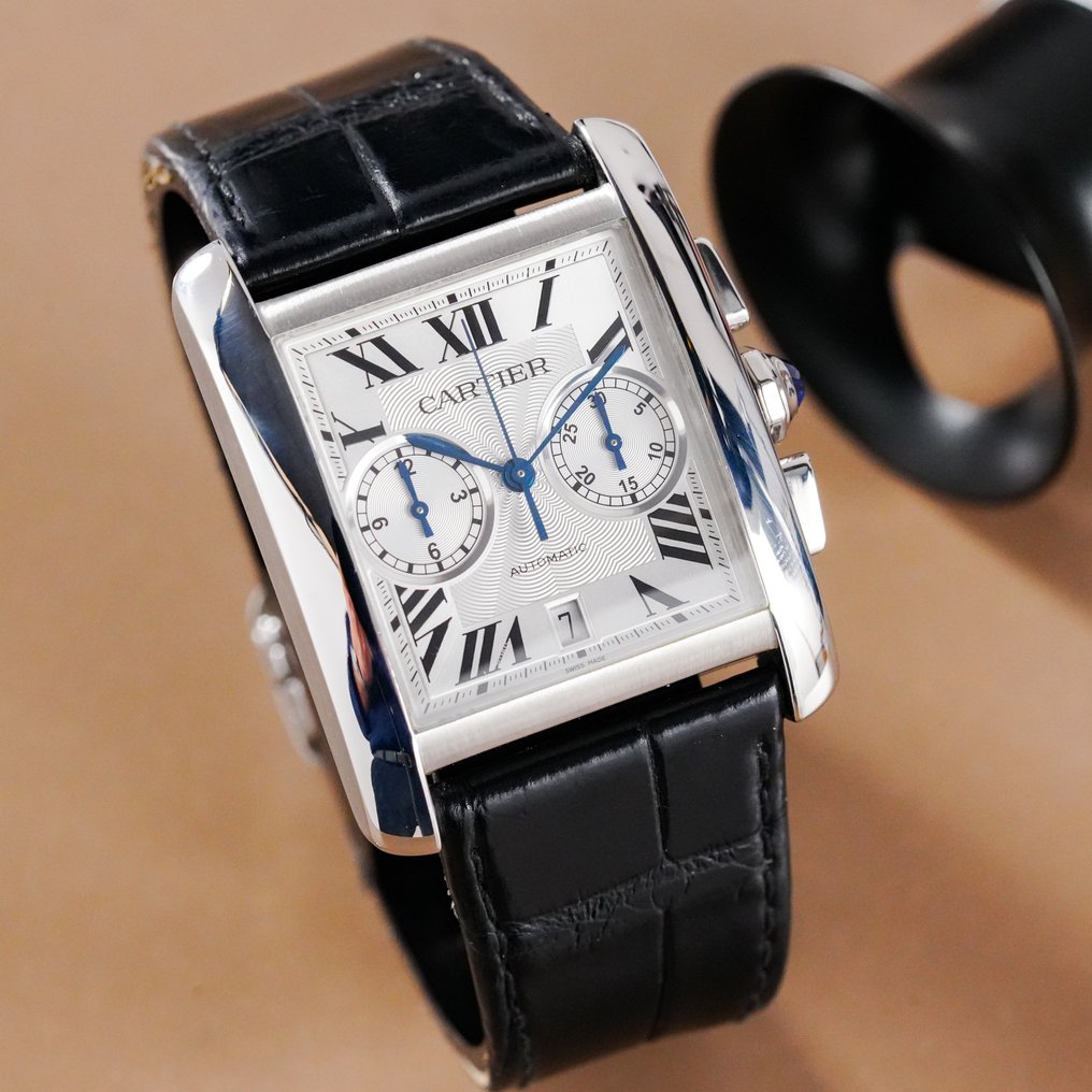 Cartier Tank MC Chronograph Large W5330007 Men 2011 present auction online Catawiki