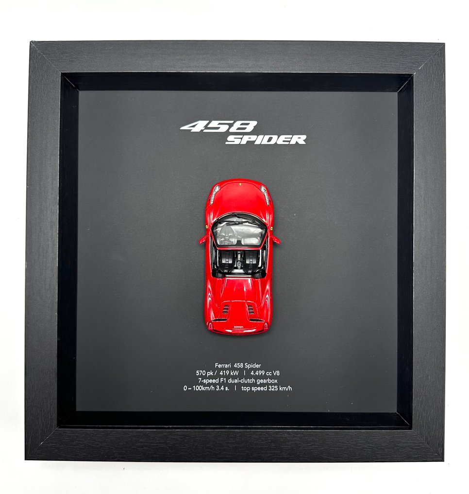 Artwork - Ferrari - Ferrari 458 Spider #1.0