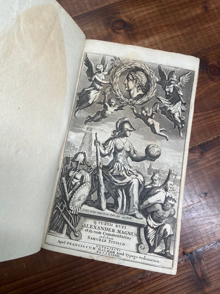 Q. Curtio Rufo / Samuelis Pitisci - Q. Curtii Rufi Alexander Magnus et in illum commentarius Samuelis Pitisci [...] - 1693 #2.1