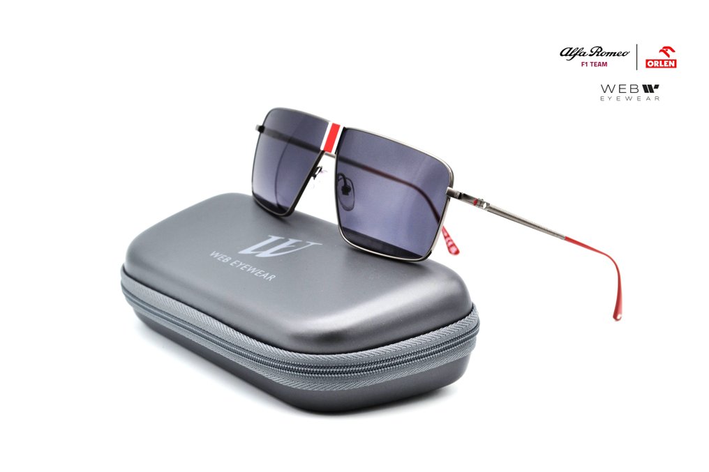 Other brand - Alfa Romeo F1 TEAM by Web Eyewear - Modelo del piloto Valtteri Bottas - Titanium Design - *New* - Sunglasses #1.0