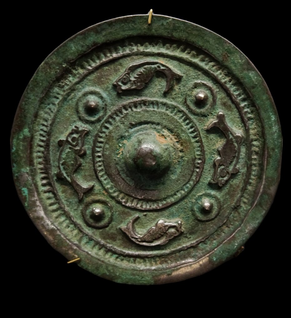 中国古代 中国古代 - 镜子，浮雕装饰 - 汉朝 - （公元前206年 - 公元220年） #4.3