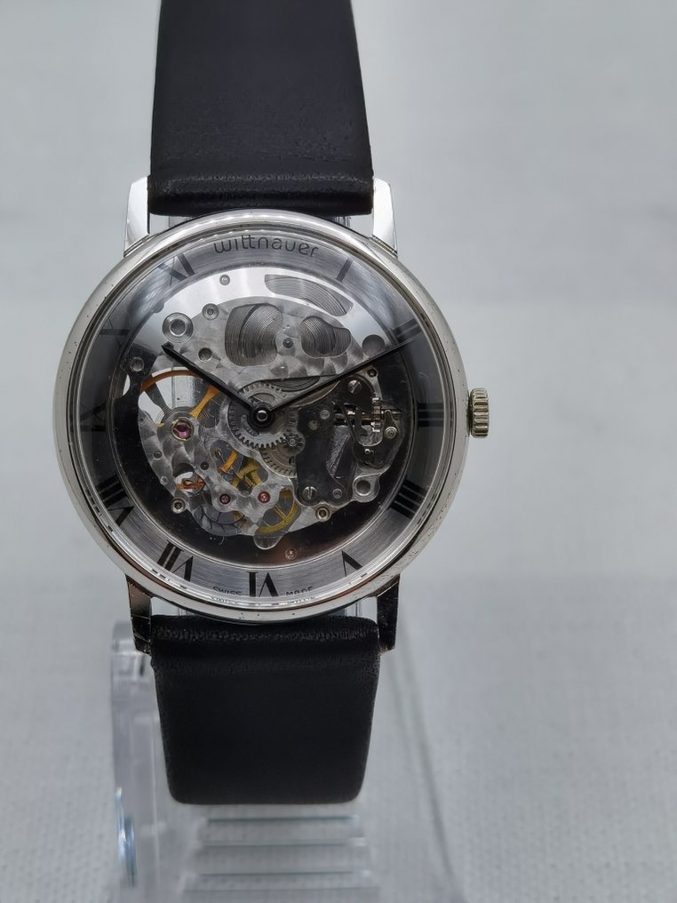 Wittnauer Longines Wittnauer Skeleton Watch No Reserve Price Men 1970 1979 auction online Catawiki