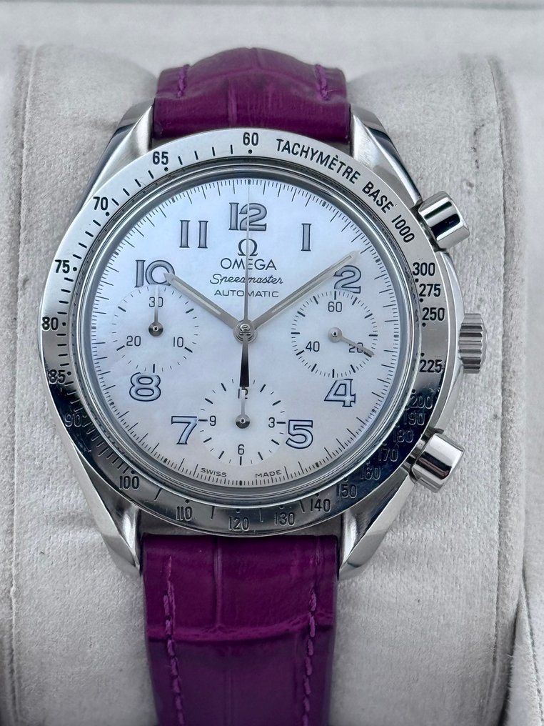 Omega Speedmaster Reduced Automatic Chronograph MOP Dial 175.0041 Herren 2011 heute auktion Catawiki