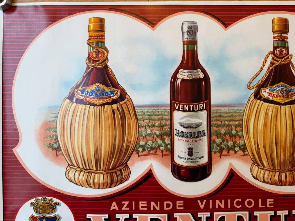 Anonymous - Poster Pubblicitario Vini Venturi Lecce (AFTER) #NORP-FREESH #1.0