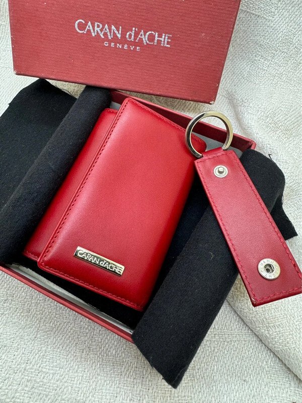 Cartier - Caran d’Ache Wallet Keyring Leather - Μπρελόκ #1.0