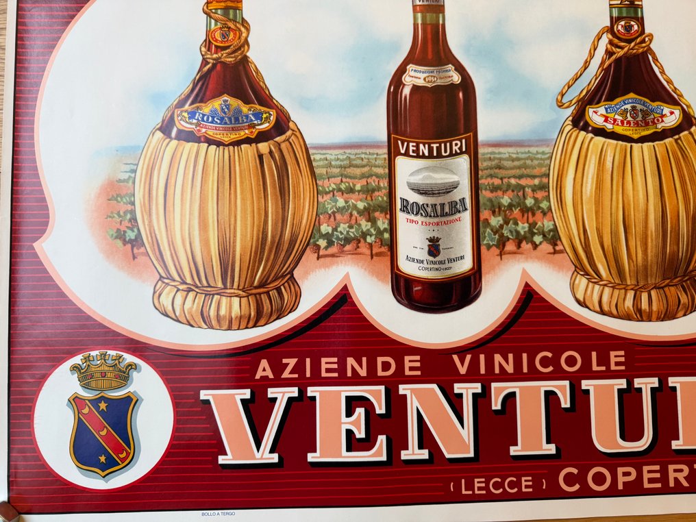 Anonymous - Poster Pubblicitario Vini Venturi Lecce (AFTER) #NORP-FREESH #3.2