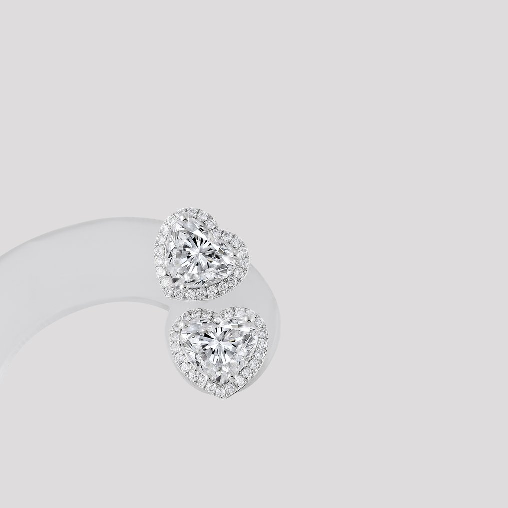 Earrings 14 Kt White Gold 4 36ct Tw Diamond Lab grown earrings-14-kt-white-gold-4-36ct-tw-diamond-lab-grown