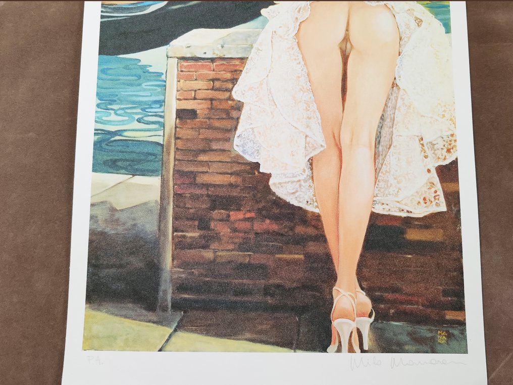 Manara, Milo - 1 Offset Print - Venice #3.2