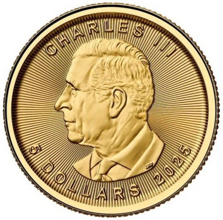 Kanada 5 Dollars Maple Leaf 2025 1 10 Oz Goldm Nze Gold Coin 999 63bc887c 7132 4960 83a0 3c92847cfd92