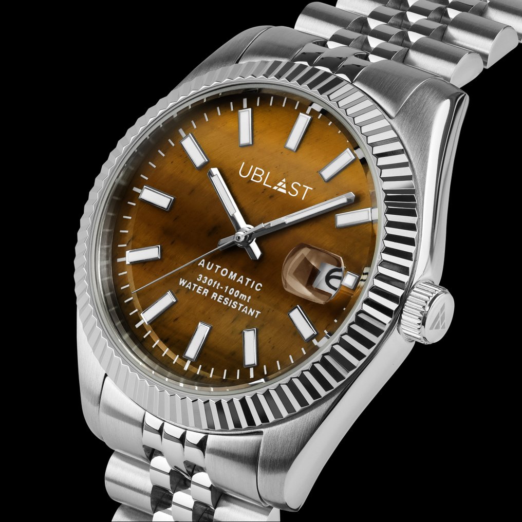 Ublast - Century - Tiger's Eye Stone Dial - No reserve price - UBCEJA40TIG - Men - 2025 #1.0
