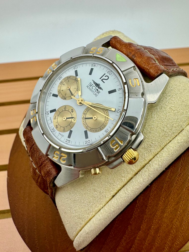 Sector Adventure Chronograph Swiss Made Senza Prezzo di Riserva 51400027 Uomo 1990 1999 Catawiki