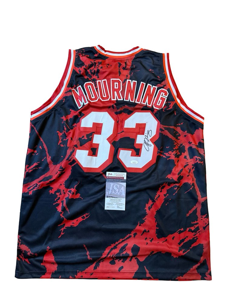 NBA Alonzo Mourning Maglia da basket personalizzata Catawiki