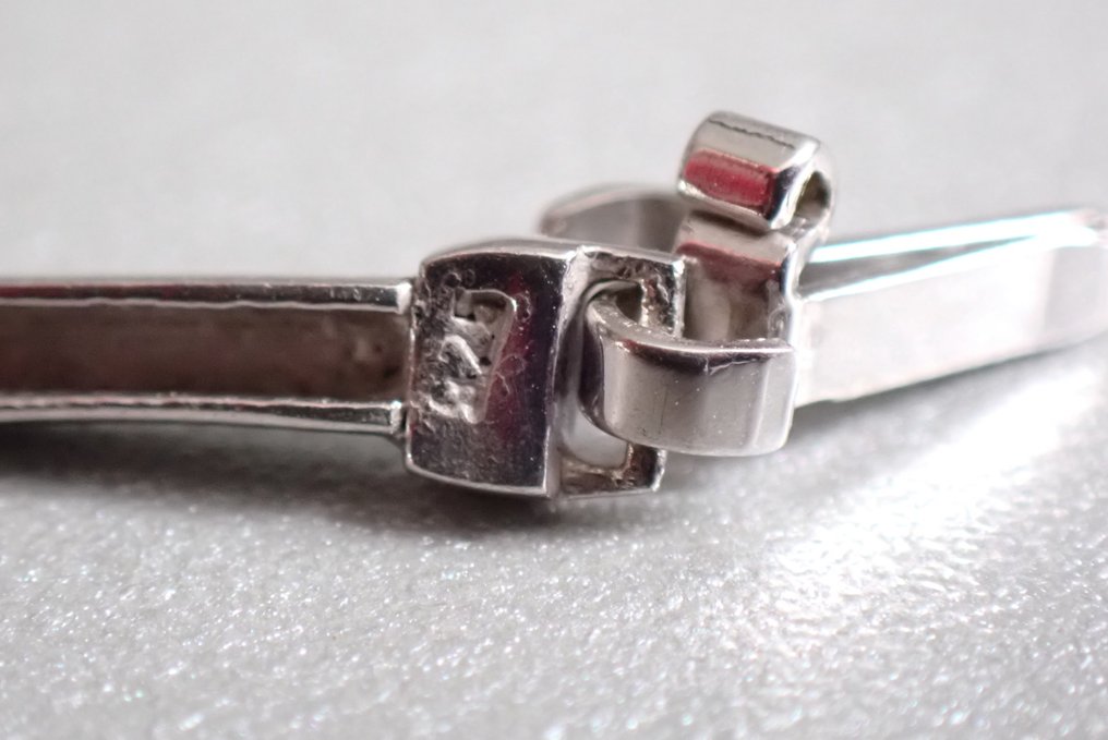 Prata - Colar - Colar de strass #1.0