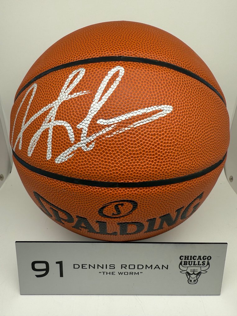 Chicago Bulls NBA Basketbal Dennis Rodman Basketball auction online Catawiki
