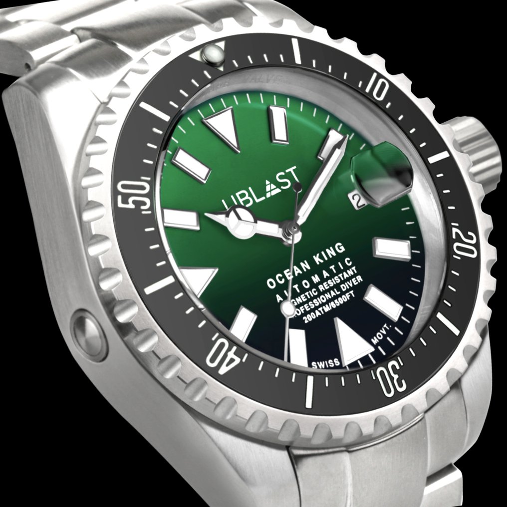 Ublast - Ocean King - Professional Diver - UBOK45200BGN - Automatic Swiss - Men - 2025 #1.0