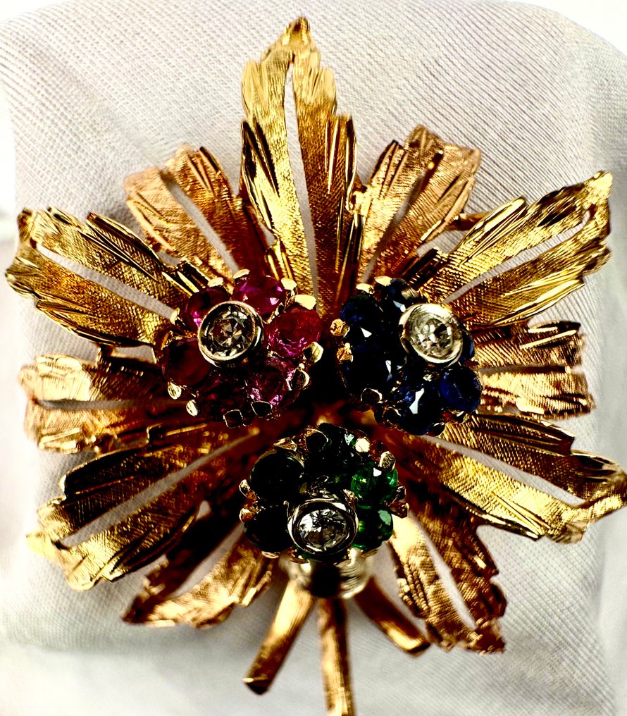 Brosche - 18 kt Roségold #3.2