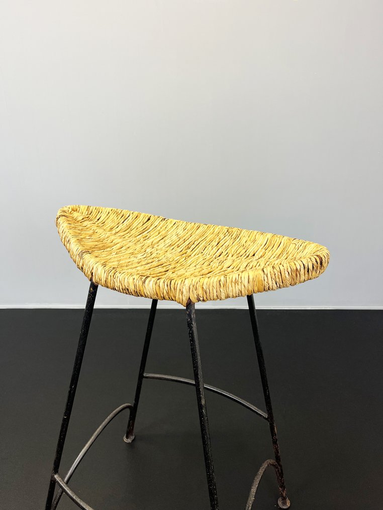 Cappellini - Tom Dixon - Σκαμνί - Bana καρέκλα - Σφυρήλατος σίδηρος #3.2