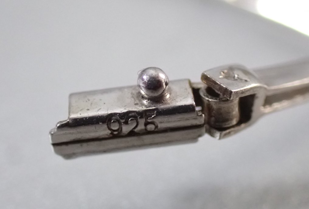 Prata - Colar - Colar de strass #1.0