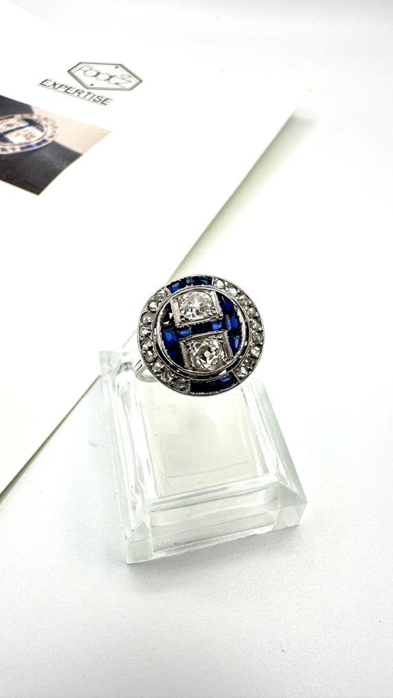 Anello Platino Diamante (Naturale)  #1.0