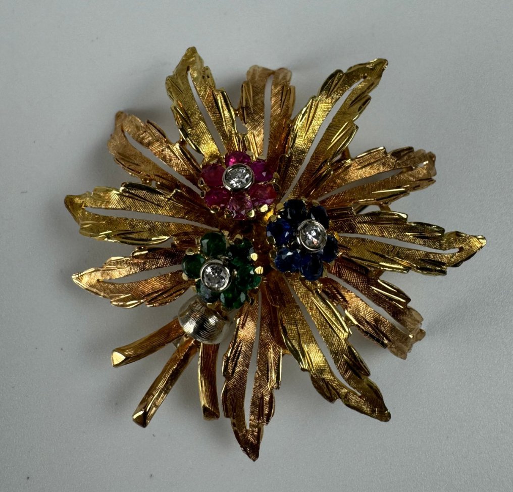 Brosche - 18 kt Roségold #2.1