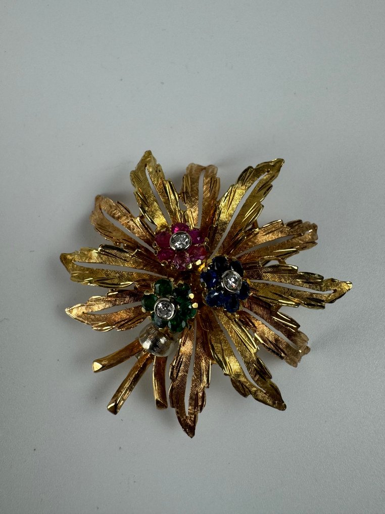 Brosche - 18 kt Roségold #1.0