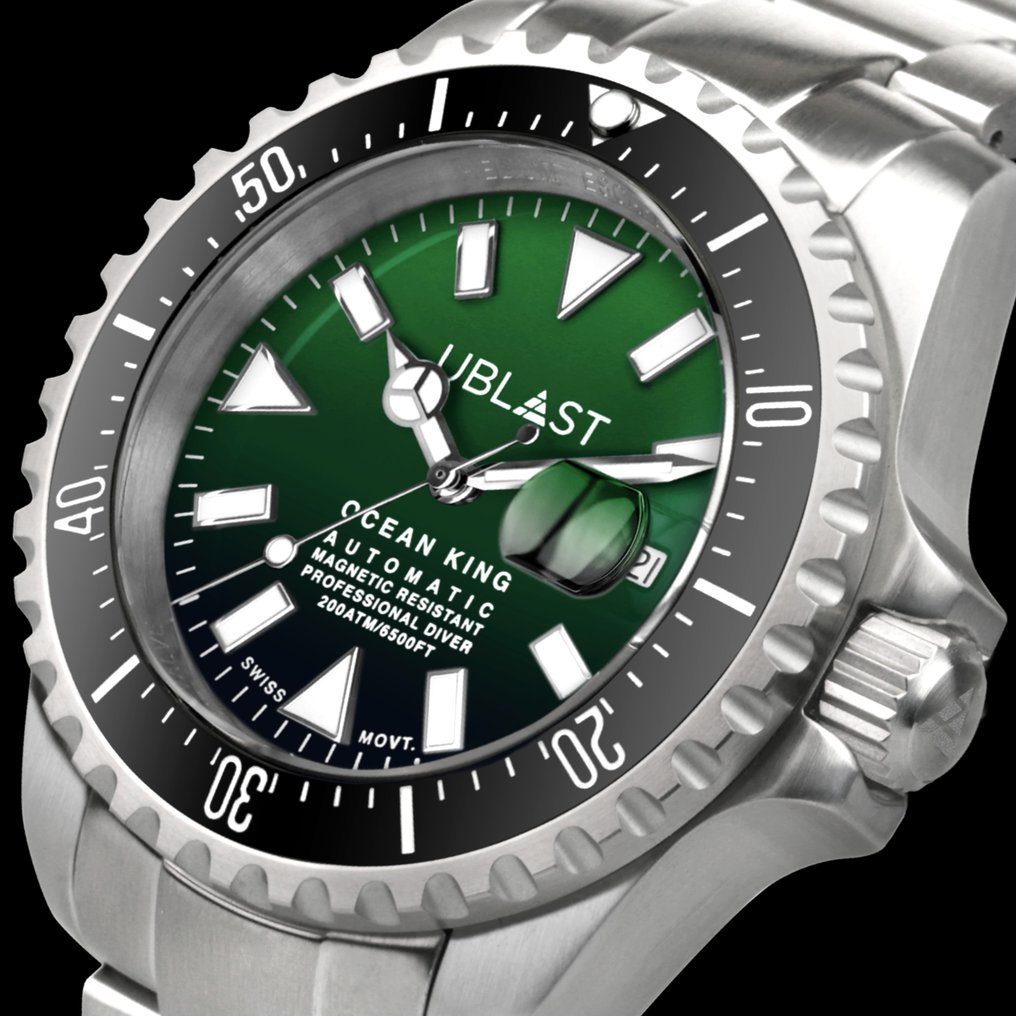 Ublast - Ocean King - Professional Diver - UBOK45200BGN - Automatic Swiss - Men - 2025 #1.0