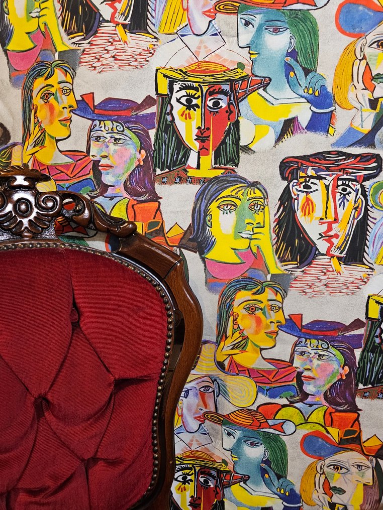 300x280厘米！独家面料，包含毕加索的九件作品——原创艺术设计 - 纺织品  - 300 cm - 280 cm #4.3