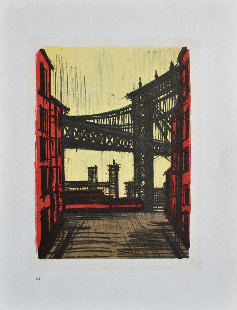Bernard Buffet (1928-1999) - New York (10 lithographies) #3.2