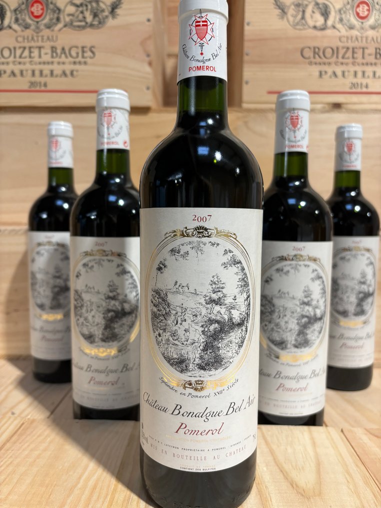 2007 Château Bonalgue Bel Air - Pomerol - 6 Pullot (0.7 L) #1.0