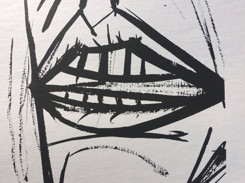 Bernard Buffet (1928-1999) - Un cri #4.3