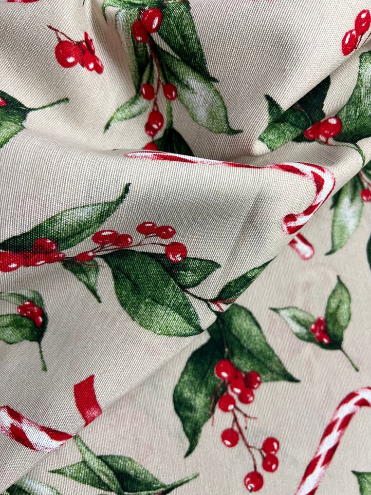 Joyful Christmas tablecloth for large gatherings. - Tablecloth  - 250 cm - 140 cm #4.3