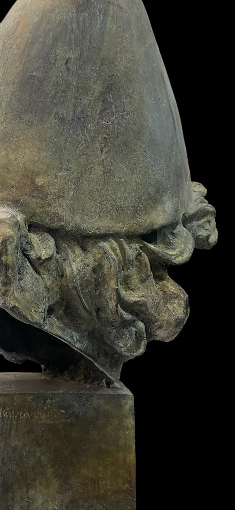 Escultura, Testa di Ulisse - 59 cm - Gesso #3.2