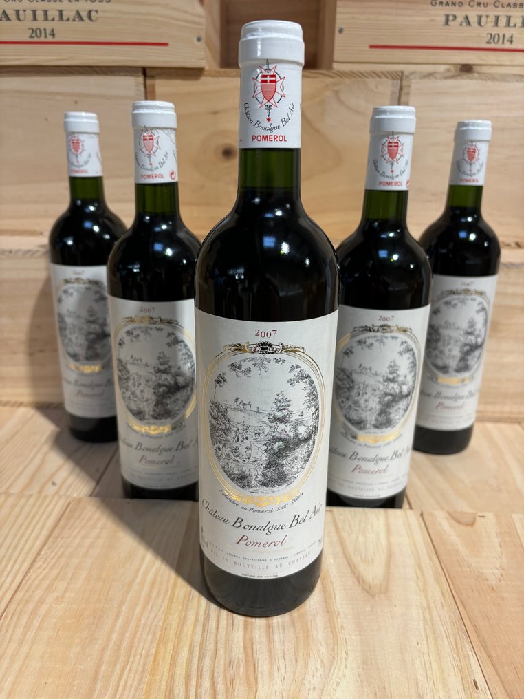 2007 Château Bonalgue Bel Air - Pomerol - 6 Pullot (0.7 L) #2.1