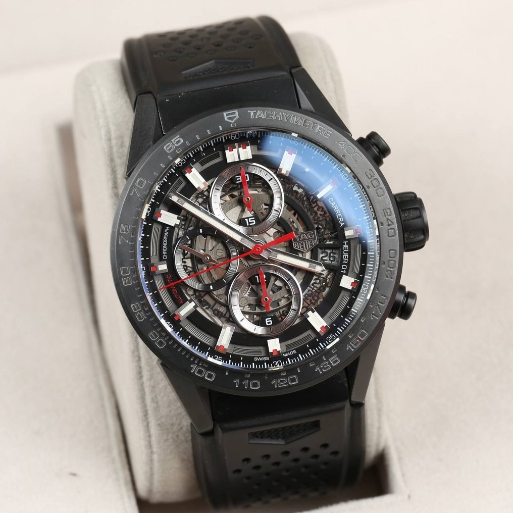 TAG Heuer Carrera Calibre Heuer 01 Skeleton Chronograph CAR2090.BH0729 Hombre 2011 actualidad Catawiki