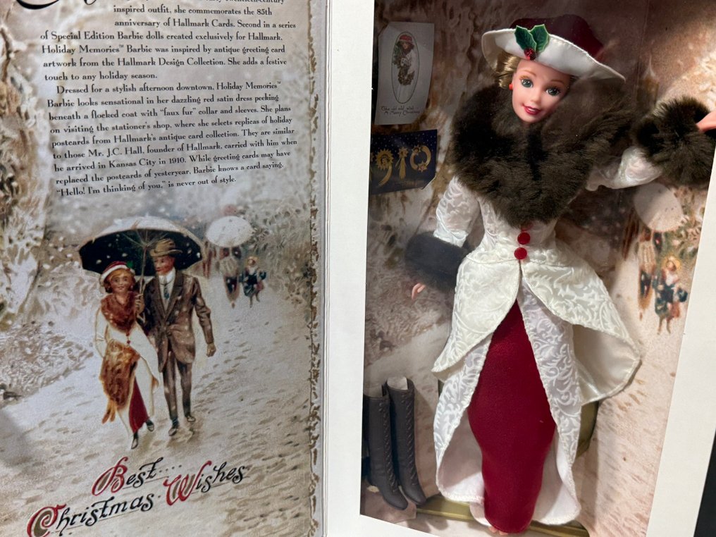 Hallmark special edition holiday memories barbie 1995 discount