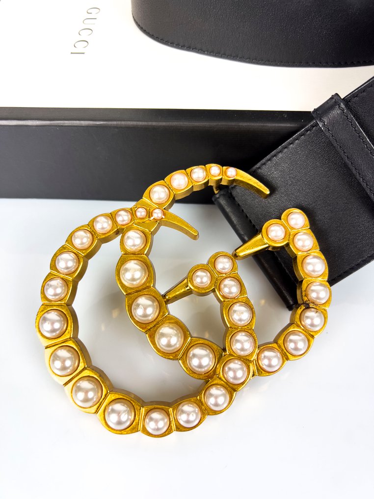 Gucci Marmont GG Pearl Belt auction online Catawiki