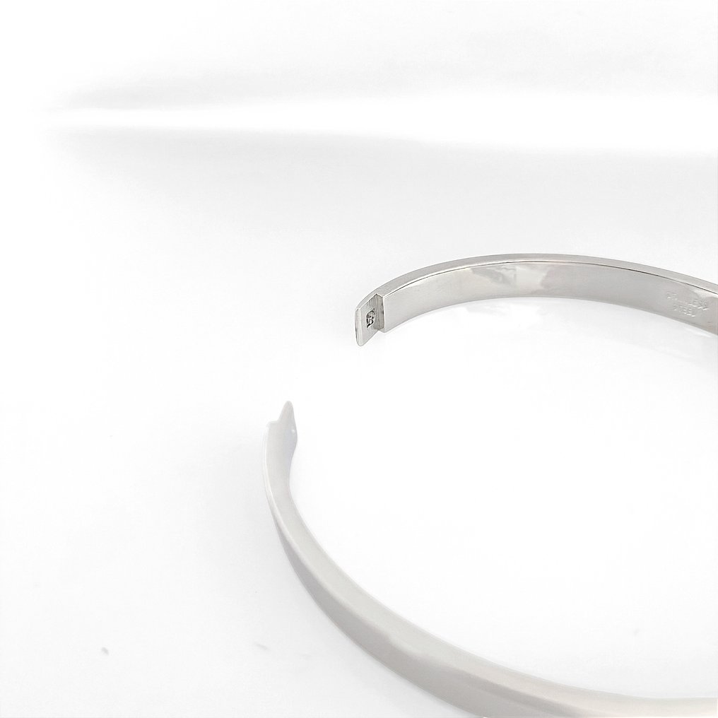 18K包金 - 钢, 玫瑰金 - 手镯 - 手工的 #4.3