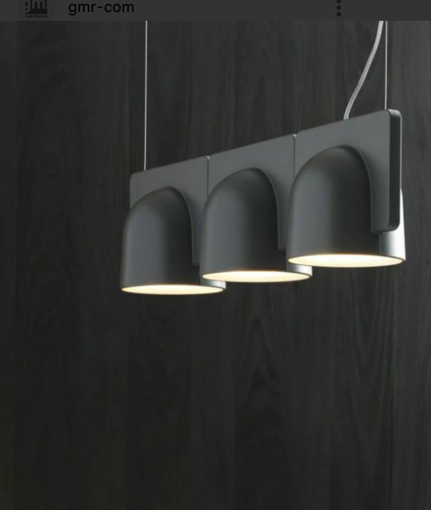 Fontana Arte - Studio Klass - Lampada a sospensione - Policarbonato - Lampada igloo a 3 led #2.1