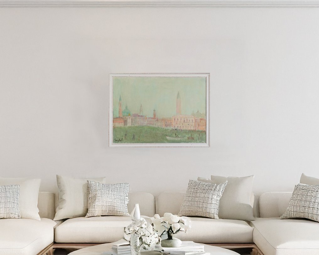 Lyne Seybel (1919-2009) - Giardini, Venise #1.0